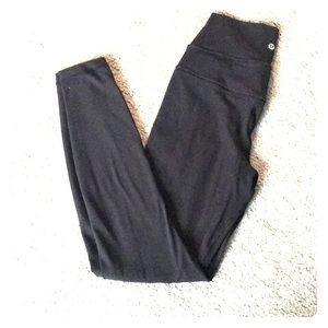 Lululemon ballet leggings size 6 BLACK